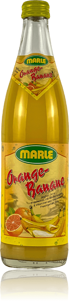 Orange-Banane Joghurt Drink